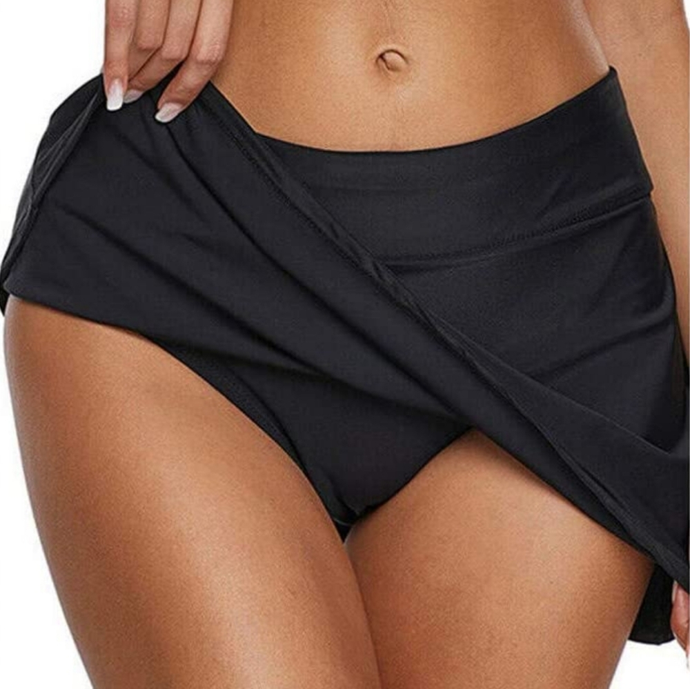 New! Skirted Swim Bottoms - Picture 3 of 7